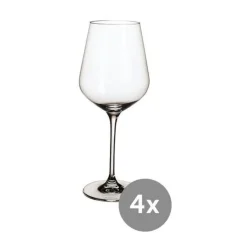 Villeroy & Boch Bordeaux-Kelch 4er-Set La Divina klar