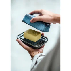 Butterdosen<Villeroy & Boch Butterdose 15x12 cm Lave glacé