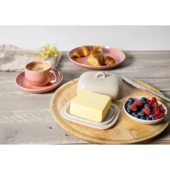 Villeroy & Boch Butterdose 15x12 cm Perlemor Home Sand