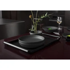 Schalen<Villeroy & Boch Dessertschale 24 cm Iconic La Boule schwarz