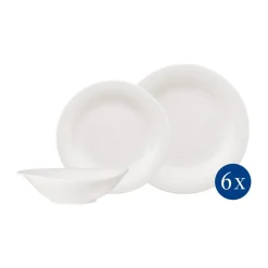 Geschirrsets 6 Personen<Villeroy & Boch Dinner-Set 18-tlg. Essential White