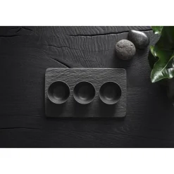 Villeroy & Boch Dipschälchen-Set 4-tlg. Manufacture Rock