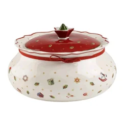 Weihnachtsbäckerei|Weihnachtsbäckerei<Villeroy & Boch Dose 20 cm Toy’s Delight