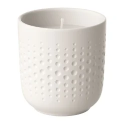 Villeroy & Boch Duftkerze Perle Sparkle 9 cm Manufacture Collier blanc