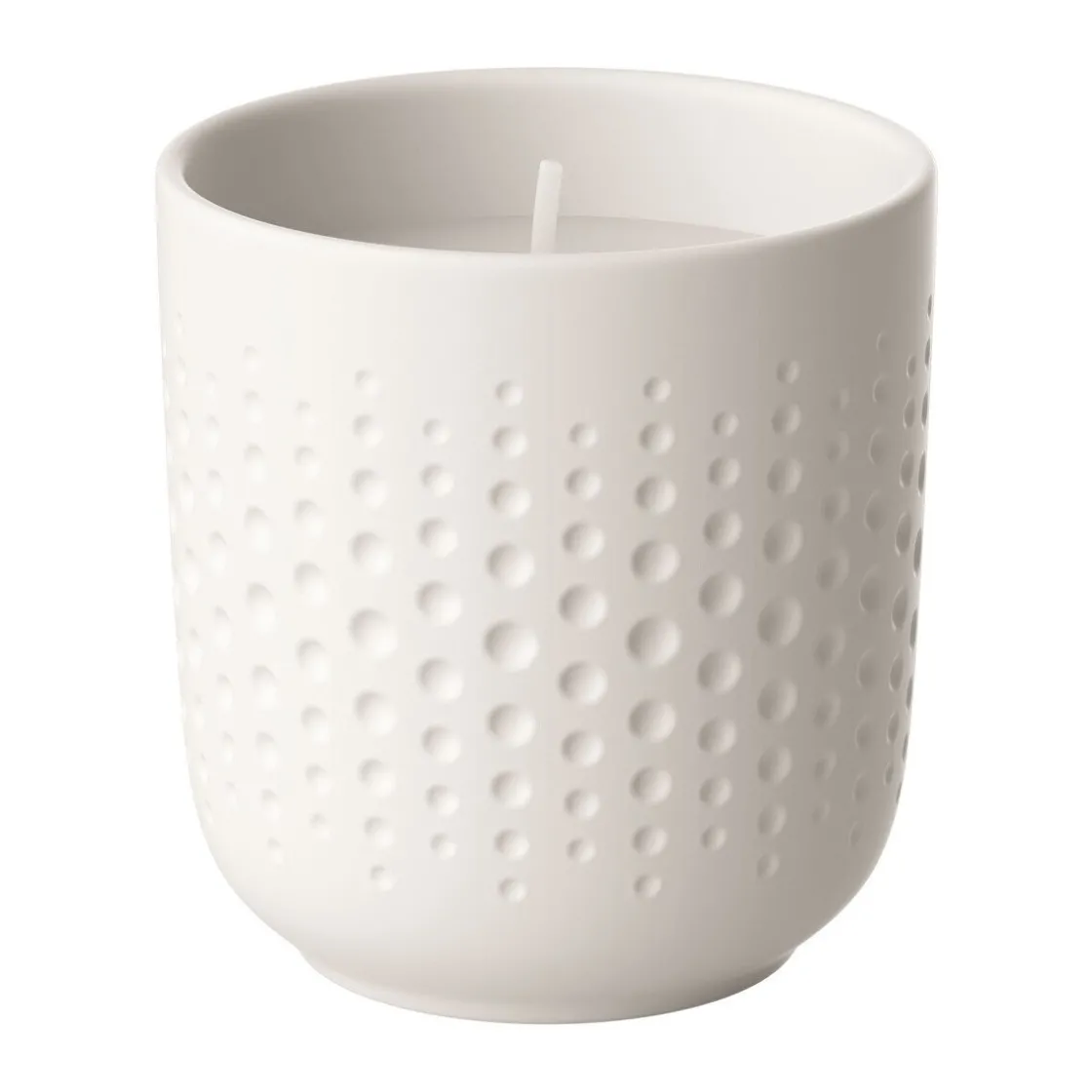 Villeroy & Boch Duftkerze Perle Sparkle 9 cm Manufacture Collier blanc
