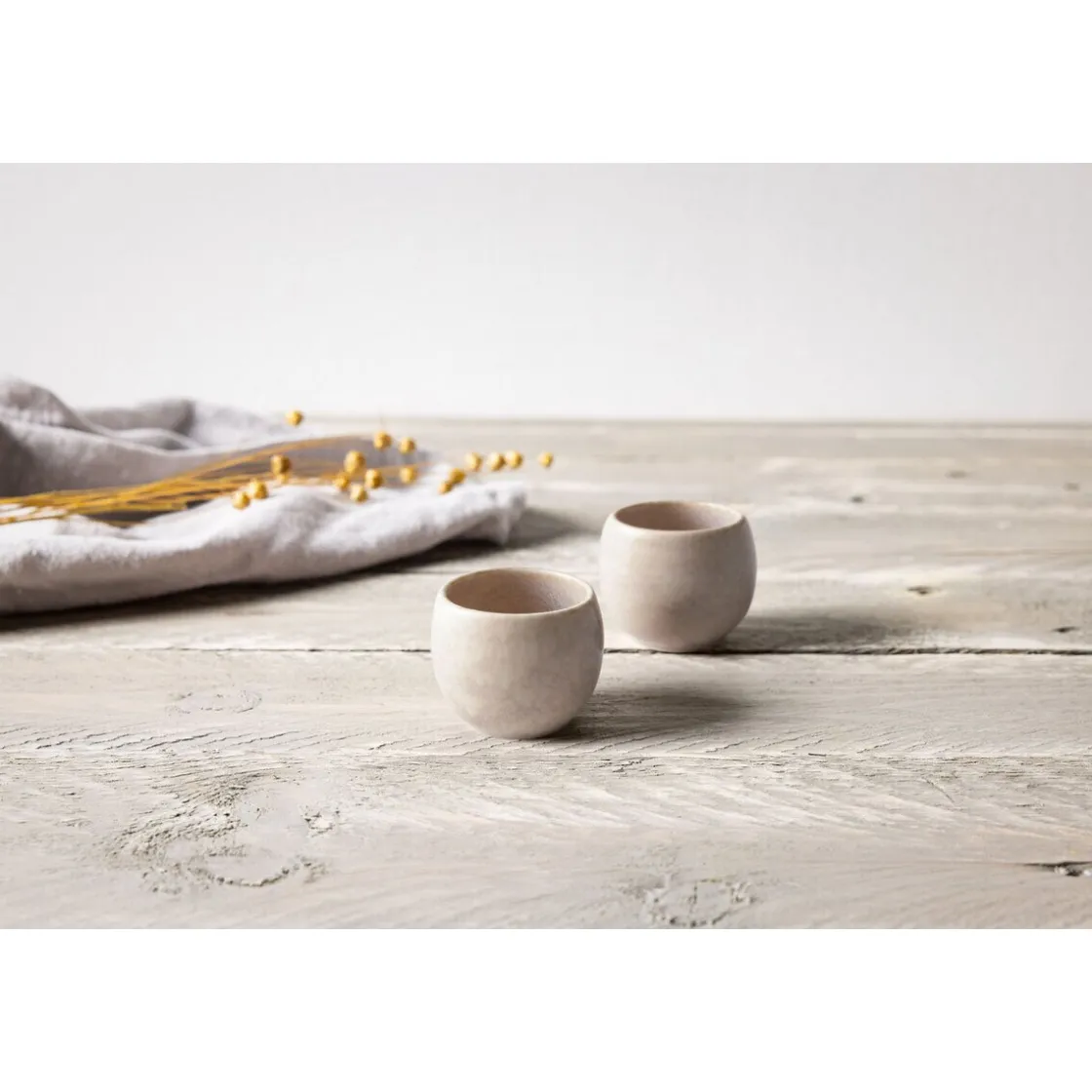 Villeroy & Boch Eierbecher 2er-Set Perlemor Home Sand