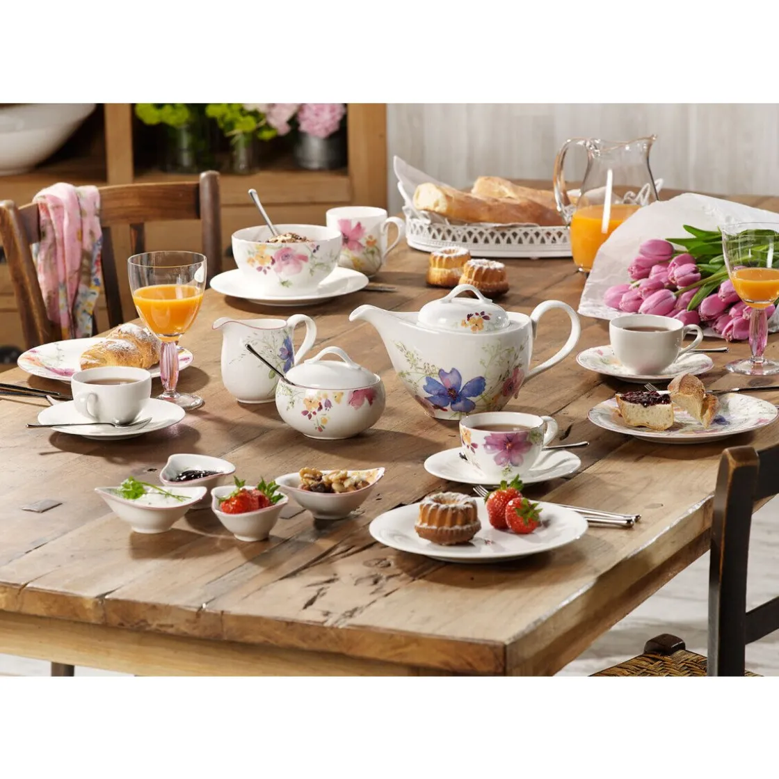 Espressotassen<Villeroy & Boch Espressotasse 0,05 l Mariefleur Gris Basic