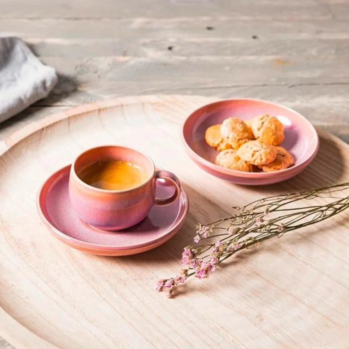 Espressountertassen|Sommertafel<Villeroy & Boch Espresso-Untertasse 12 cm Perlemor Coral