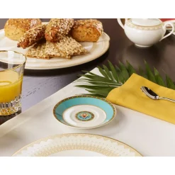 Espressountertassen<Villeroy & Boch Espresso-Untertasse 13 cm Samarkand Aquamarin