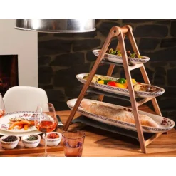 Antipasti Geschirr|Spanischer Sommerurlaub<Villeroy & Boch Etagere 42x26x48 cm Artesano Original