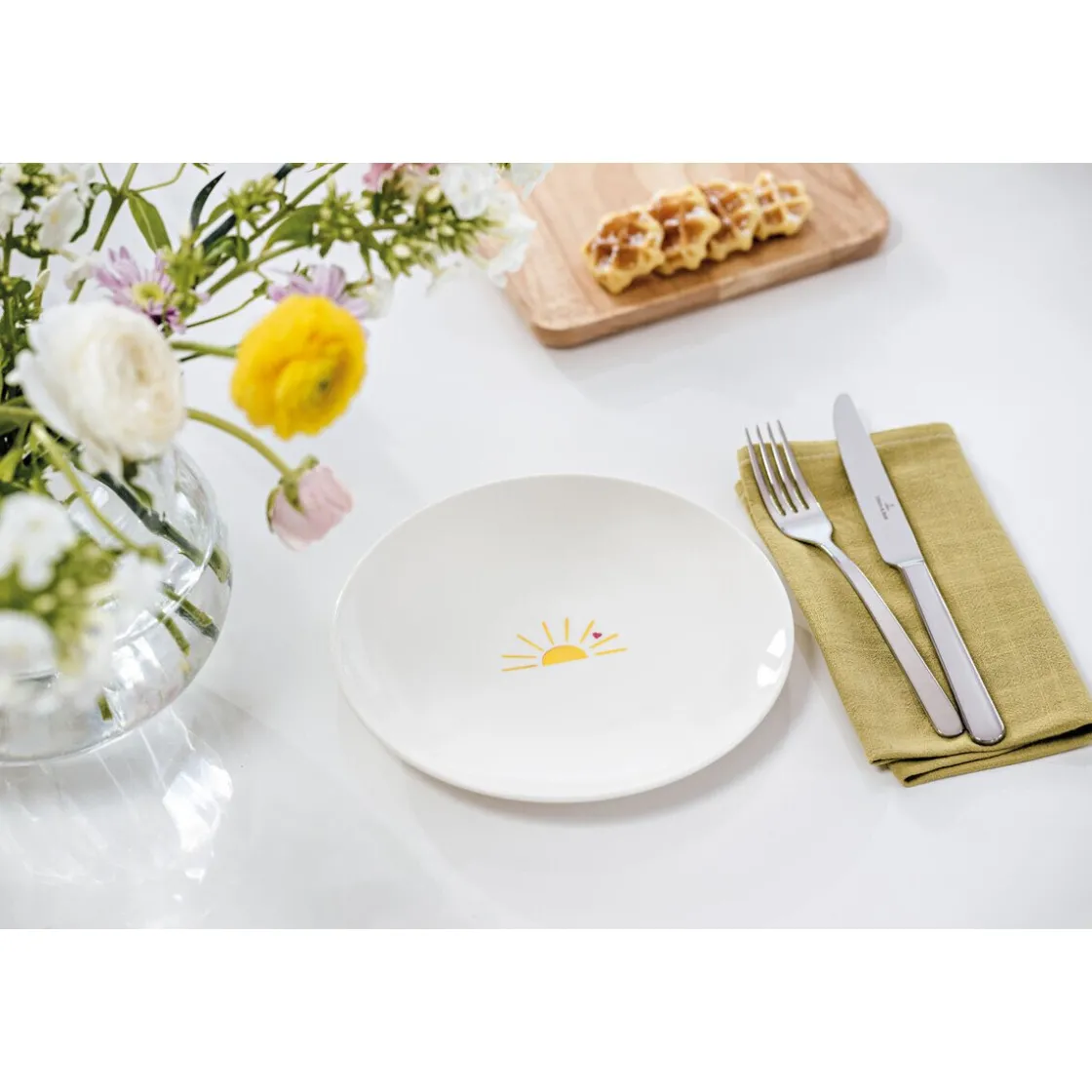 Frühstücksteller<Villeroy & Boch Frühstücks-/Dessertteller 21 cm With Love Hello Sunshine