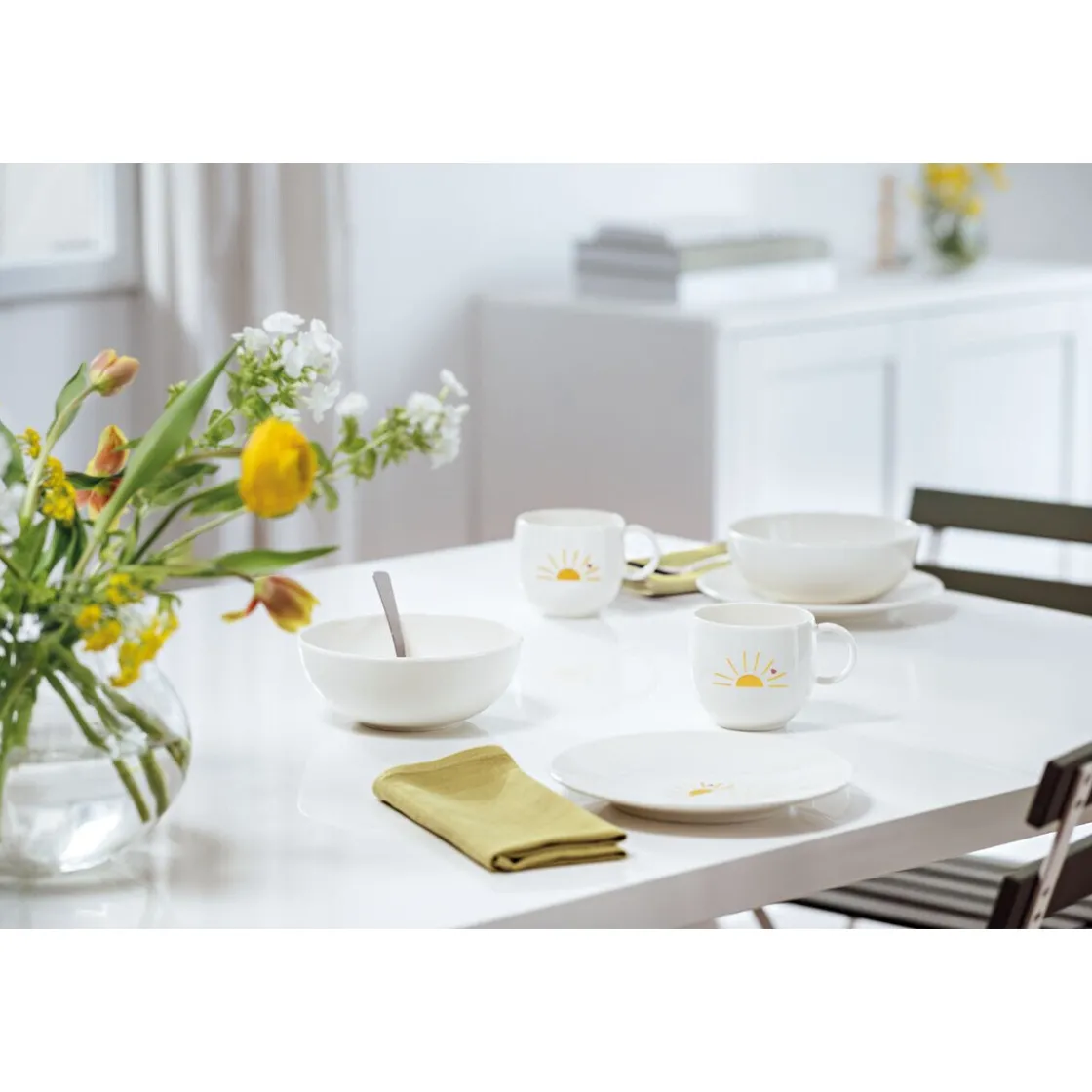 Frühstücksteller<Villeroy & Boch Frühstücks-/Dessertteller 21 cm With Love Hello Sunshine