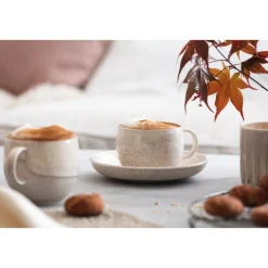 Villeroy & Boch Frühstücksset 6-tlg. Perlemor Sand