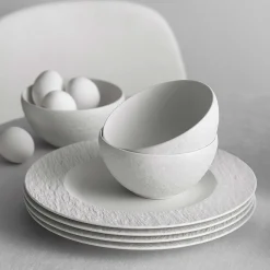Villeroy & Boch Frühstücksset 6-tlg. Manufacture Rock Blanc