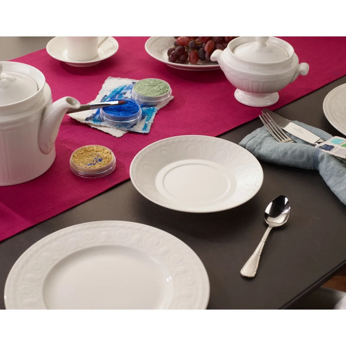 Milchkaffeeuntertassen|Kaffeeuntertassen<Villeroy & Boch Frühstücks/Suppen-Untertasse 18 cm Cellini