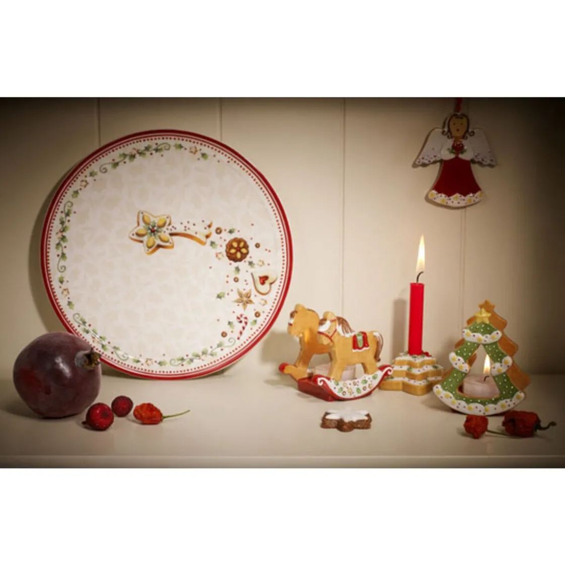 Villeroy & Boch Frühstücksteller 21,5 cm Sternschnuppe Winter Bakery Delight