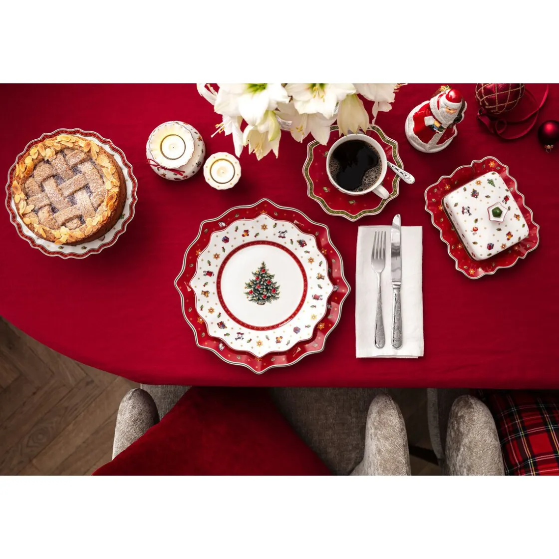 Villeroy & Boch Frühstücksteller 24 cm Toy's Delight weiß