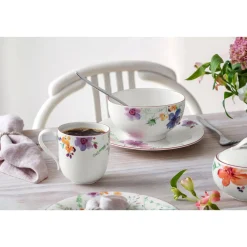 Frühstücksteller|Sommertafel<Villeroy & Boch Frühstücksteller 22 cm Mariefleur Basic Neu