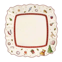 Weihnachten|Weihnachtsgeschirr<Villeroy & Boch Frühstücksteller 22x22 cm Toy’s Delight
