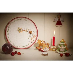 Weihnachtsgeschirr<Villeroy & Boch Frühstücksteller 21,5 cm Sternschnuppe Winter Bakery Delight