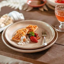 Muttertag<Villeroy & Boch Frühstücksteller 24 cm Perlemor Sand