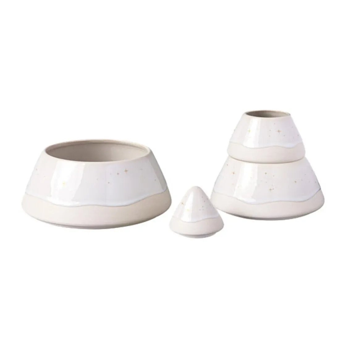 Weihnachtsdekoration<Villeroy & Boch Gebäckdose Baum 18 cm Winter Glow