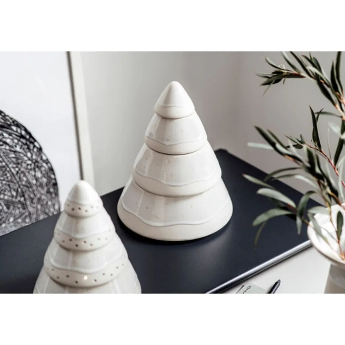 Weihnachtsdekoration<Villeroy & Boch Gebäckdose Baum 18 cm Winter Glow