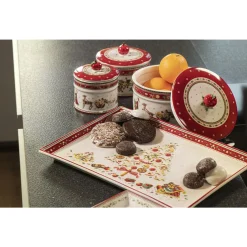 Weihnachten|Weihnachtsgeschirr<Villeroy & Boch Gebäckplatte 39x26,5 cm rechteckig Winter Bakery Delight Neue Form 2016