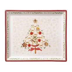 Weihnachtsgeschirr<Villeroy & Boch Gebäckplatte 27x22,5 cm rechteckig Winter Bakery Delight Neue Form 2016