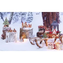 Villeroy & Boch Großer Tannenbaum mit Kindern Christmas Toy's