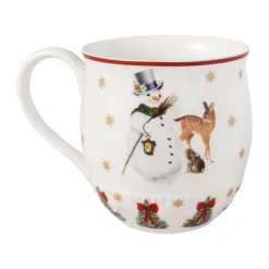 Weihnachtsgeschirr<Villeroy & Boch Henkelbecher 0,45 l Toy’s Fantasy Schneemann
