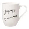 Villeroy & Boch Henkelbecher 0,29 l Statement Happiness is homemade