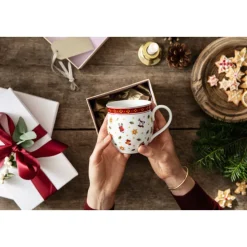 Becher<Villeroy & Boch Henkelbecher 0,39 l Toy's Delight Streumotiv