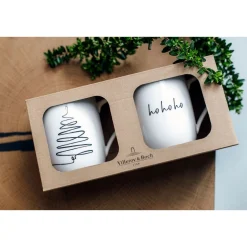 Weihnachten|Becher<Villeroy & Boch Henkelbecher 2er-Set Statement XMAS Baum