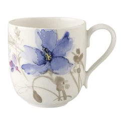 Becher|Sommertafel<Villeroy & Boch Henkelbecher 0,35 l Mariefleur Gris Basic