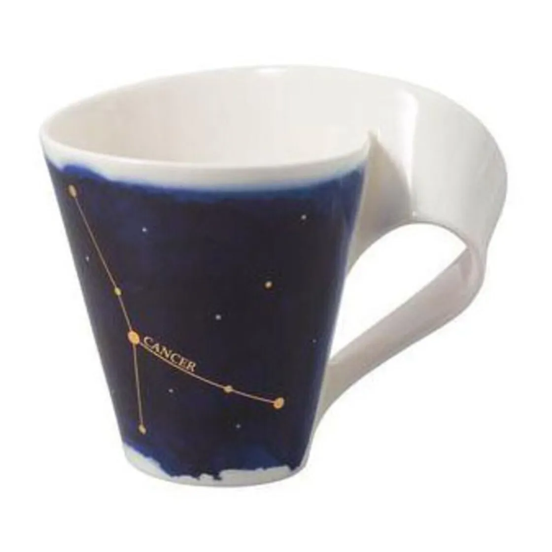 Becher<Villeroy & Boch Henkelbecher 0,24 l NewWave Stars Krebs