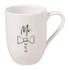 Villeroy & Boch Henkelbecher 2er-Set Statement Mr and Mrs