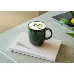 Becher<Villeroy & Boch Henkelbecher 0,4 l Lave vert