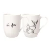 Villeroy & Boch Henkelbecher 2er-Set Statement XMAS Rentier