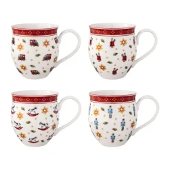 Weihnachten<Villeroy & Boch Jubiläums-Becher-Set 4-tlg. Toy’s Delight
