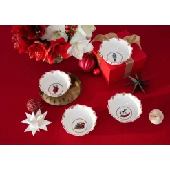 Weihnachten|Weihnachtsgeschirr<Villeroy & Boch Jubiläums-Schalen-Set 4-tlg. Toy’s Delight