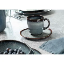 Kaffeeuntertassen<Villeroy & Boch Kaffee-Untertasse 15 cm Lave gris