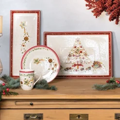 Villeroy & Boch Kuchenplatte 39x17 cm rechteckig Winter Bakery Delight Neue Form 2016