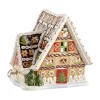 Villeroy & Boch Lebkuchenhaus mit Spieluhr Christmas Toys 16x13x16 cm