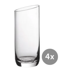 Aperitif<Villeroy & Boch Longdrinkglas 4er-Set NewMoon klar
