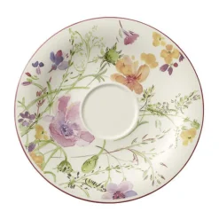 Kaffeeuntertassen|Sommertafel<Villeroy & Boch Milchkaffee-Untertasse 19 cm Mariefleur Basic