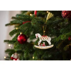Weihnachten<Villeroy & Boch Ornament Schaukelpferd 2025 9 cm Christmas Classics