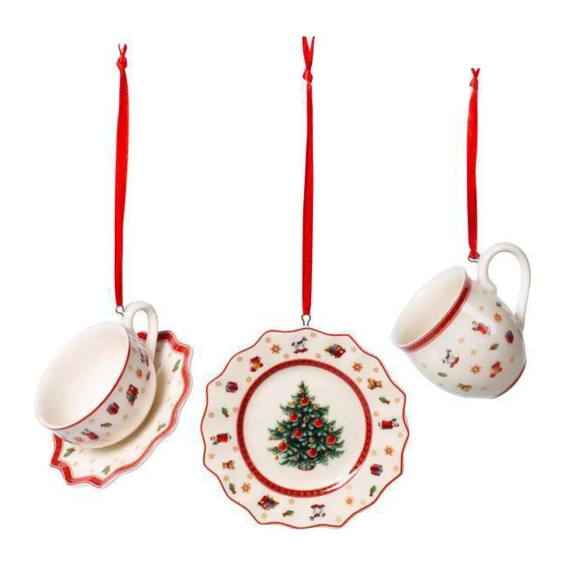 Villeroy & Boch Ornamente Geschirrset 3tlg. Toy's Delight Decoration