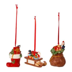 Villeroy & Boch Ornamente Geschenke 3tlg. Nostalgic Ornaments