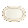 Servierplatten<Villeroy & Boch Platte oval 35 cm Ivoire